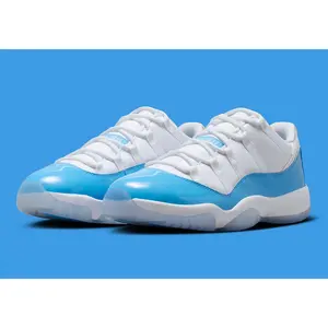 Men's Air Jordan 11 Low Retro "University Blue" FV5104-100 Fashion Athletic Sneaker