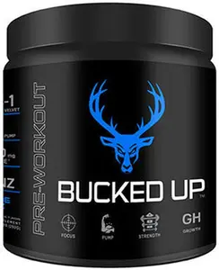 Bucked Up Pre-Workout Powder – High-Performance Formula with Beta-Alanine & Citrulline – Energy, Focus & Endurance Support – 11.3 oz (321g) – 30 Servings