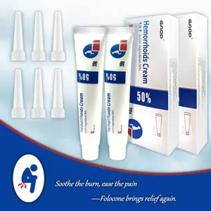 2 Pcs 50% Inactive Ingretients Hemorrhoids Treatment Ointment Cream for Women and Men, Body Care Herbal Cream, Itching, Burning and Discomfort Pain Relief,summerwins