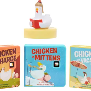 Little Tikes Story Dream Machine Cluck, Cluck Story Collection, Storytime, Books, HarperCollins, Audio Play Character, Gift and Toy