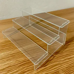 1pcs 3 Grid Display Shelf with 3 Compartments, Modern Minimalist Collection Display Case, Ideal for Action Figures, Mini Statues, Model Kits