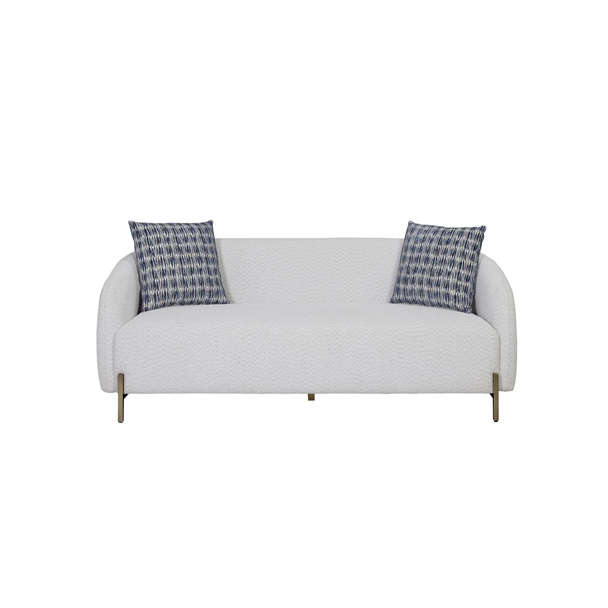 Rounded Sofa - White