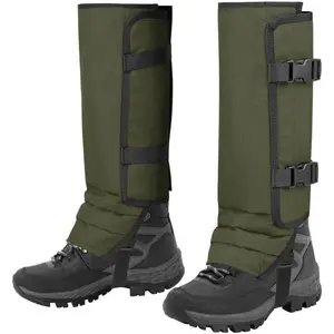 Snake Gaiters Leg Guards, Waterproof Snake Guards, Adjustable Snake Bite Protection for Lower Legs, Snake Chaps for Men & Women, Snake Proof Gaiters for Hunting,Outdoor and Farm Working