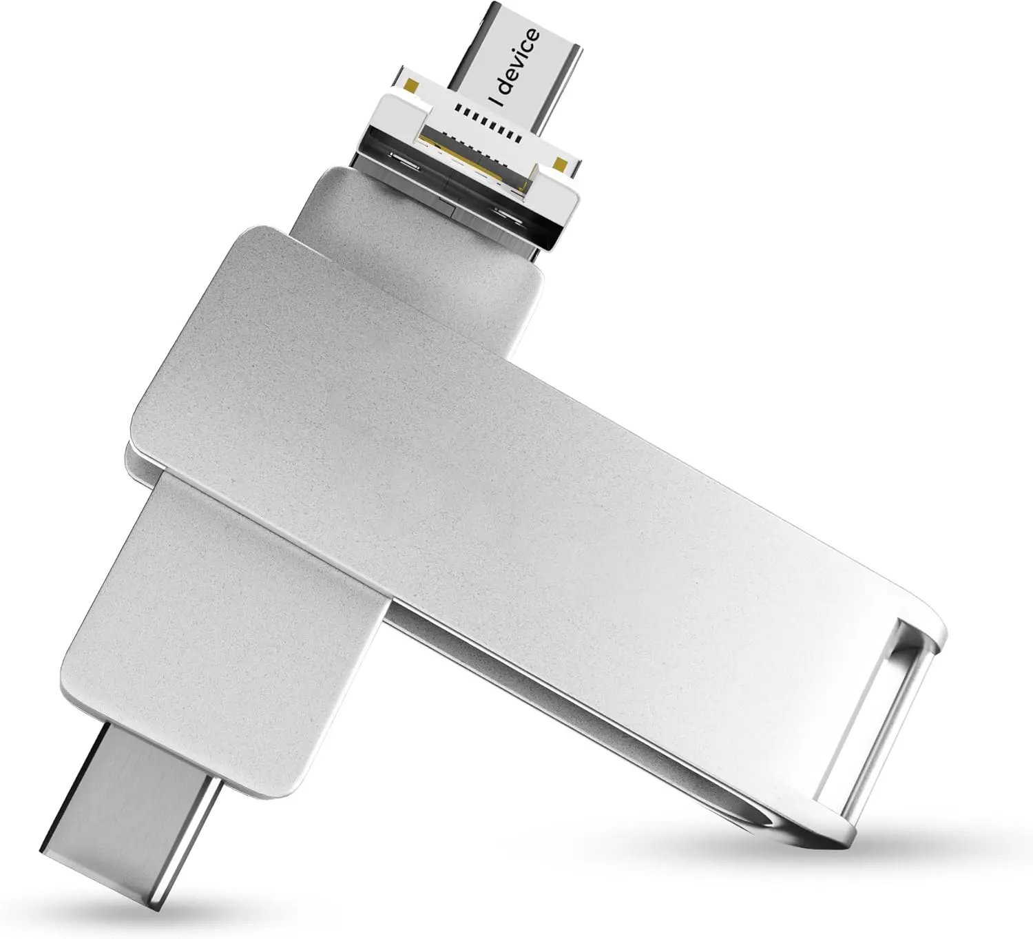 4 in 1 Flash Drive,High Speed USB 3.0 Memory Storage,with Free Type-C Adapter for iPhones/Android/PC and More Devices,256GB/512G/1TB/2TB  Photo Stick USB Memory Stick Storage for Photos and Videos Backu pompatible with Laptop, Android, PC
