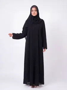 Laya Abaya Set - Embroidered Women's Abaya, Dubai Abaya, Abaya for Umrah, Perfect for Eid, Ramadan, Gifts for Her