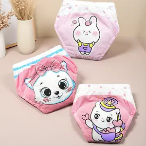 3pcs Washable Reusable Unisex Potty Training Pants, Leak Proof Design, Soft Fabric, High Absorbency, Toilet Training Supplies