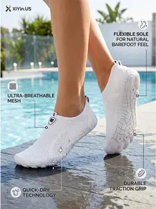 Men & Women's Non-Slip Aqua Shoes Quick Dry Outdoor Water Sports Shoes For Dive Surf Beach