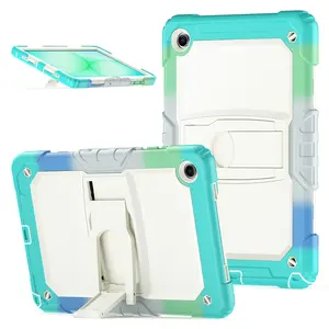 Heavy Duty Case Compatible with Samsung Galaxy Tab A11 Plus 2025 11 inch,with Screen Protector,Three-in-one Shatter-Resistant Shell, Drop-Proof, Shock-Proof W Shoulder Strap for A9 Plus 2023 Tablet Protective Cover