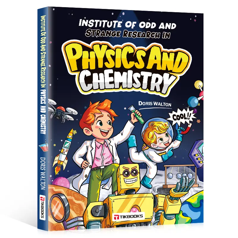 QL-【TIKBOOKS】comic form to teach mathematics, physics, and chemistry knowledge, designed to stimulate children's interest in learning