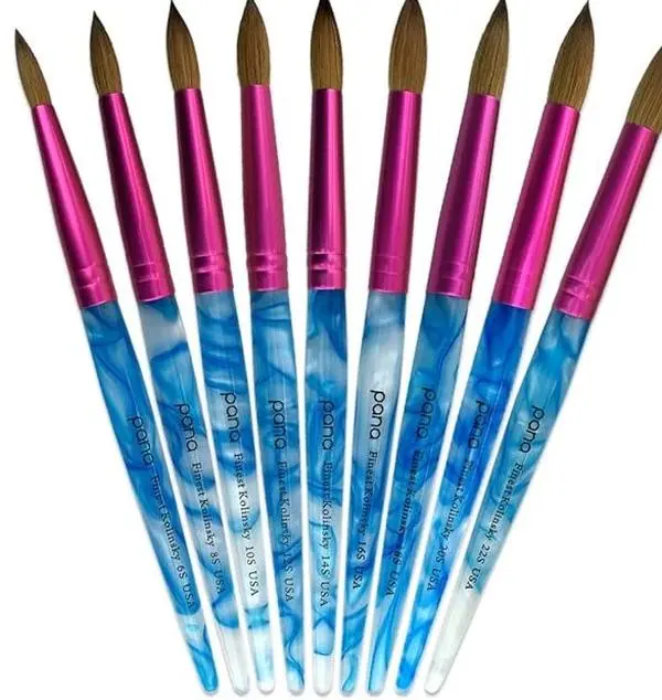 Pana USA Acrylic Nail Brush Handle Manicure