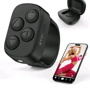 S'TOUCHI Remote Scrolling Ring, Smartphone Camera Accessories, Wireless Remote Control for Phones & Cameras