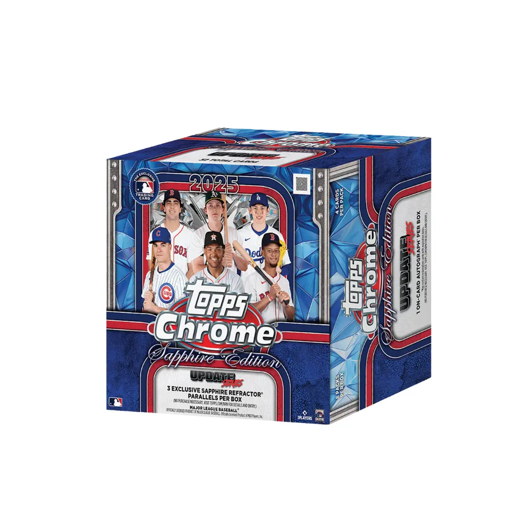 2025 Topps Chrome Update Sapphire Baseball Hobby Box