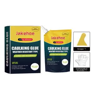 Jakehoe Concrete Crack Waterproof Repair Sealant Floor Crack Outdoor Brick and Tile Gap Repair Glue