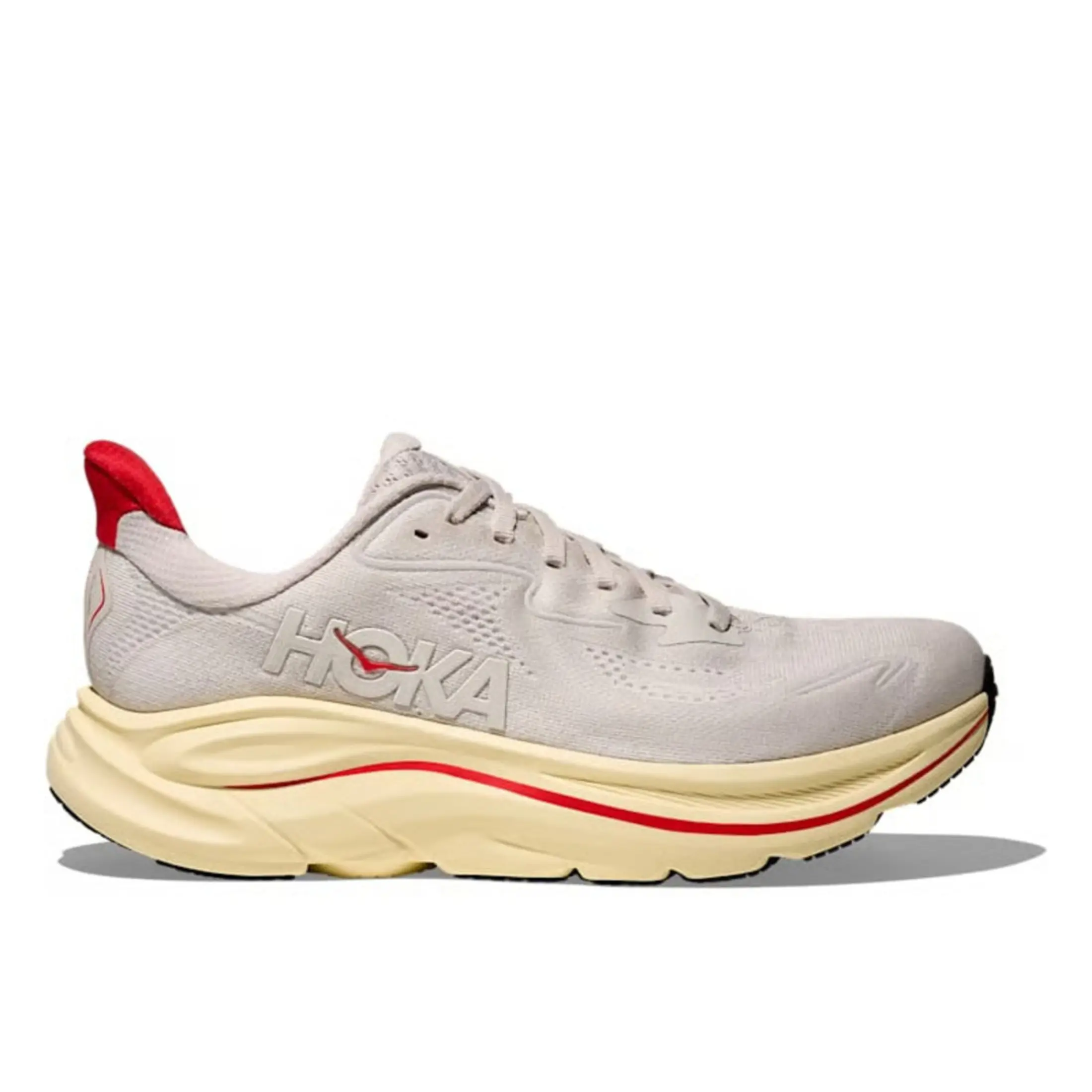 Hoka One One Clifton 10 Stucco & Cerise 1162031-SCCC Women's Fashion Shoes New