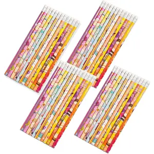 48 count Birthday Pencils with Eraser  Pencils Bulk for Birthday Office  (birthday, 48)