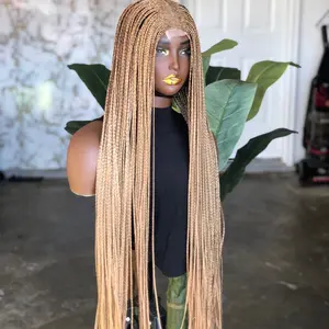 Closure cornrow top closure 30inches bonestraight wig color 27 ready to ship