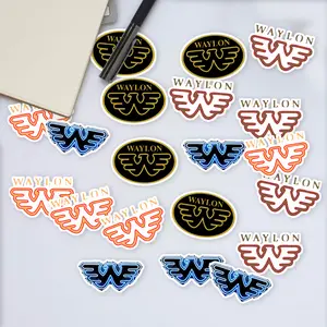 Stickers Pack 20 Pcs WAYLON Skateboard Luggage Vinyl Bumper Bike Bottle Aesthetic Waterproof Guitar Laptop Colorful Water Car