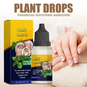Natural Tea Tree & Oregano Nail Growth Oil Blend, Youth-Focused Strengthening Treatment with Instant Itch Relief for Healthier Nail Tips & Enhanced Manicure Support