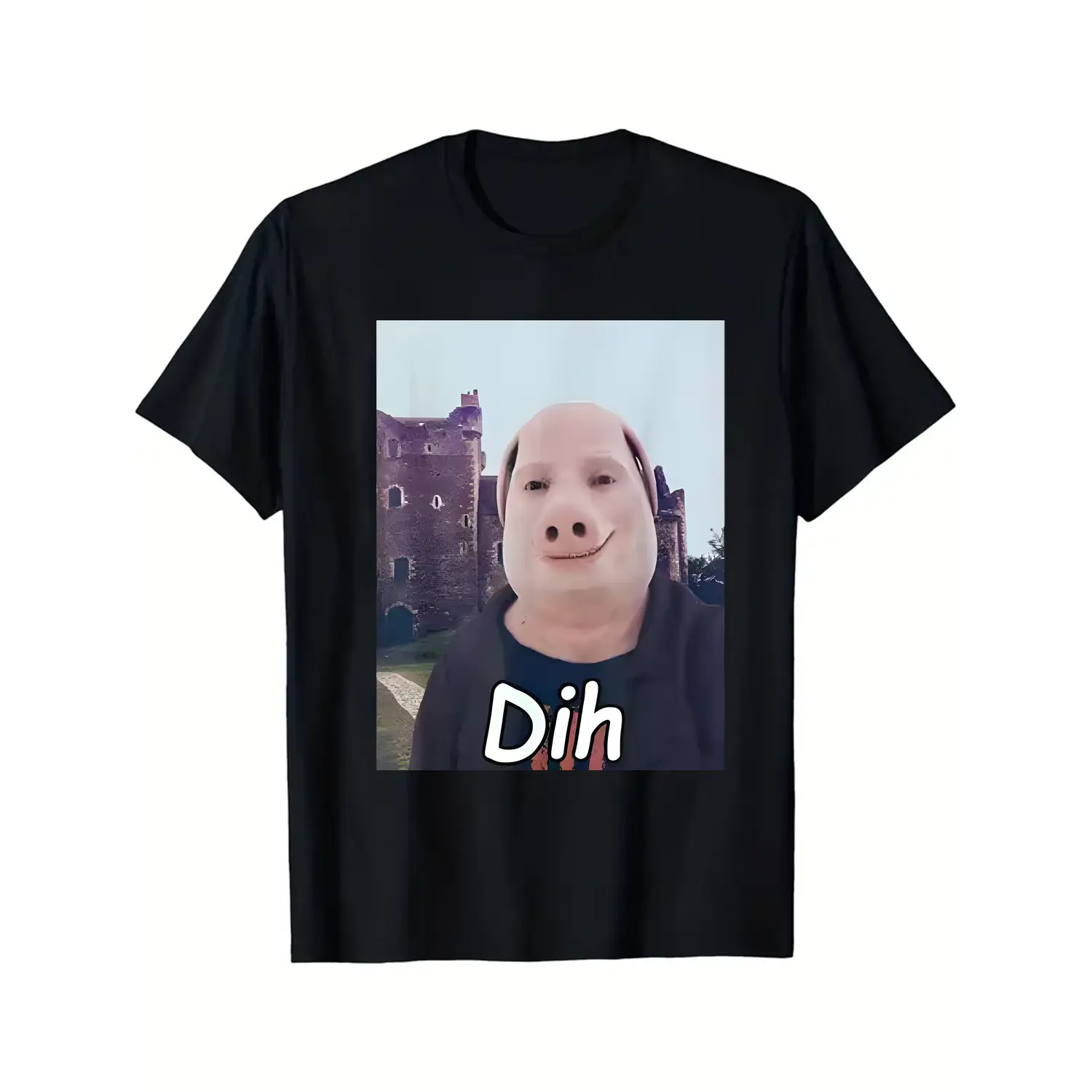 witty meme inspired Brainrot and cat meme Cotton T-shirt for men women gen z and gen alpha