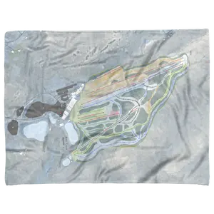 Bear Creek, Pennsylvania Ski Resort Map Blanket