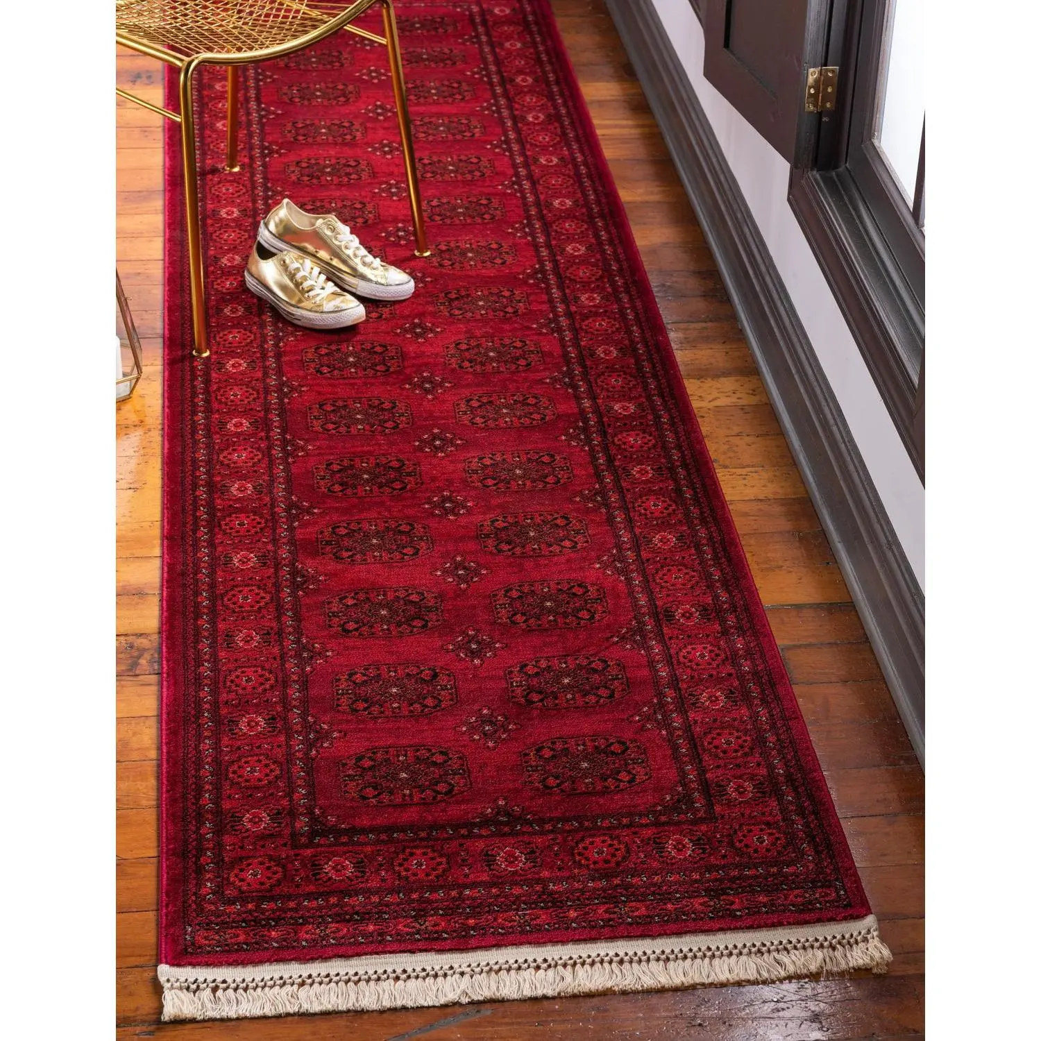Red Bokhara Rug