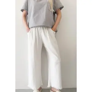 Cabana Linen Pant in White