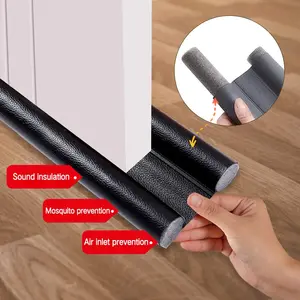 Under Door Bottom Seal Strip Stopper for Soundproofing - Draft Guard Stopper