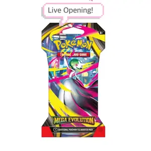 X1 Mega Evolution single pack [LIVE OPENING]