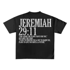 Jeremiah 29:11 Print Short Sleeve T-Shirt for Men & Women