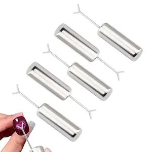 5 PCS Heart Cat Eye Magnet For Nails, Heart Magnet For Nails, Heart For Cat Eye Gel Polish,  Magnetic Tool for Stunning Gel Polish Effects,Cat Eye Gel Polish Nail Art DIY Tools Design Powerful Suction Multifunctional for Home Salon Studio
