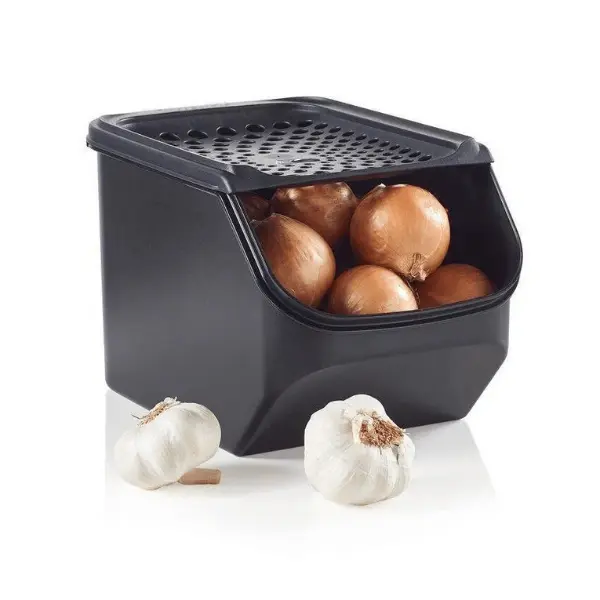 Tupperware Onion & Garlic Smart Container with Ventilated Lid for Fresh Storage 5.5 L PP Material Optimal Air Circulation Mess-Free Design