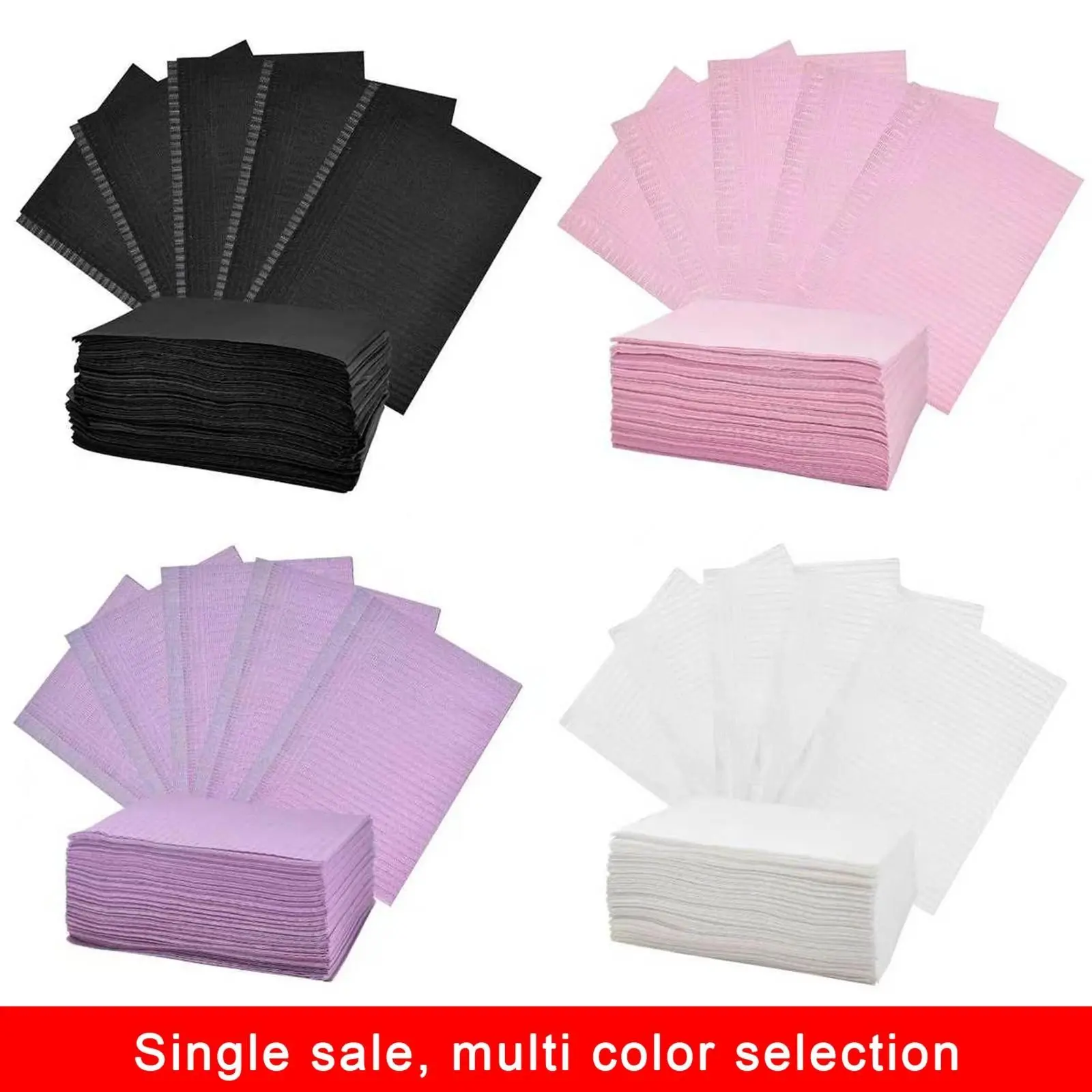 Disposable Nail Art Manicure Table Mats, 50 Pcs/Bag Waterproof And Oil-Resistant Surface Protectors, Manicure Accessories, Nail Tech Supplies for Nail Care, Tattoo And Eyelash Extension Makeup, Suitable for Home And Salon Use