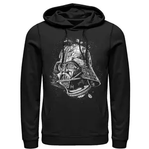 Men's Star Wars Darth Vader Death Star Pull Over Hoodie