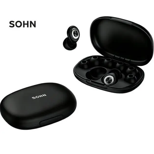 SOHN D9A 45dB Noise Isolating Earplugs, Soft Reusable Silicone Sleep Ear Plugs for Snoring Side Sleepers Travel Study Concert, XS/S/M/L Multi Size with Waterproof Storage Case,back to school,back to school haul