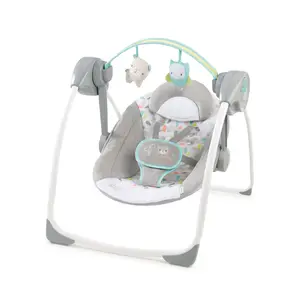 Ingenuity Comfort 2 Go Compact Portable Baby Swing, Fanciful Forest