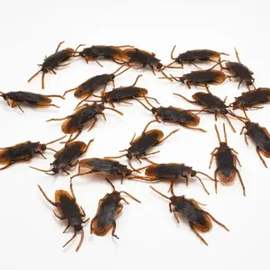 Simulation Cockroach Model, 10pcs Realistic Fake Cockroach Toy, Scary Joke Toy, Plastic Insect Toy, Novelty & Gag Toys for Festival Party