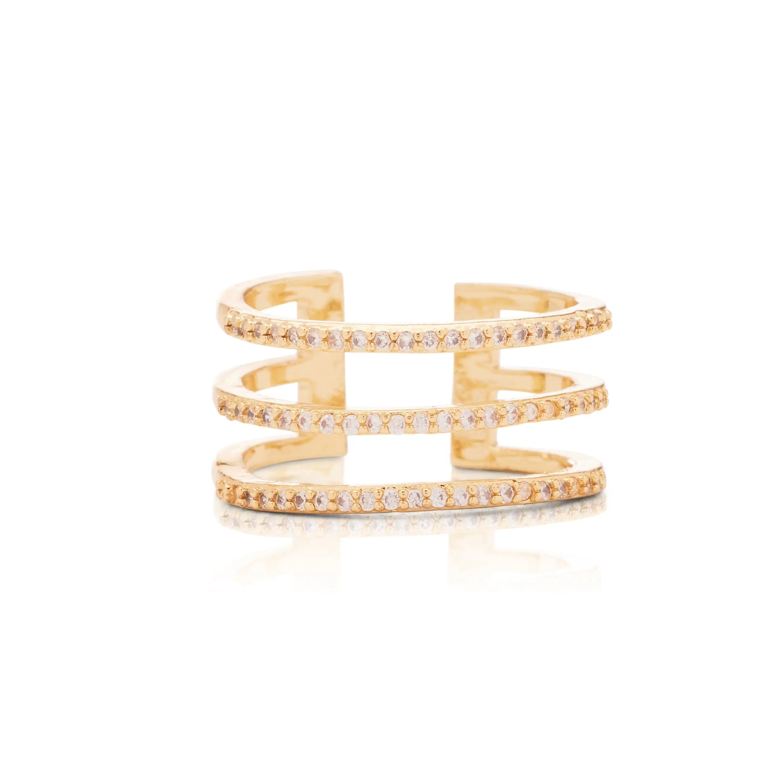 Trilogy Adjustable Ring