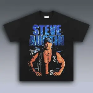 Vintage  Steve Austin Tshirt Gift For Fan Unisex