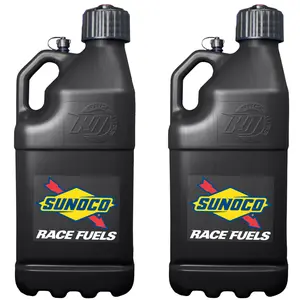 Sunoco - 5 Gallon Utility Jugs - 2 PACK - 10 Different Colors  Ergonomic Grip Handle - Threaded Vent