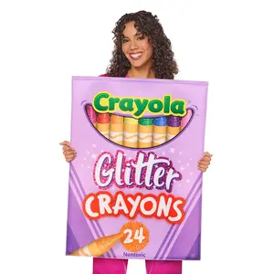 Crayola Crayon Glitter Box Quik Change™ Adult Costume | One Size