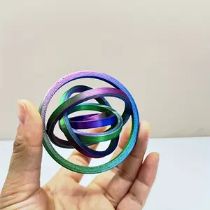 3D Printed Rotating Fidget Spinner Ring, Portable Office Toy, Durable Plastic, /, Gift for Adults over 14 Years Old, Spinner Fidget Band