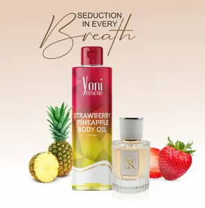 Strawberry Pineapple 2 pc set - Body Oil + Eu De Parfum loud  perfume