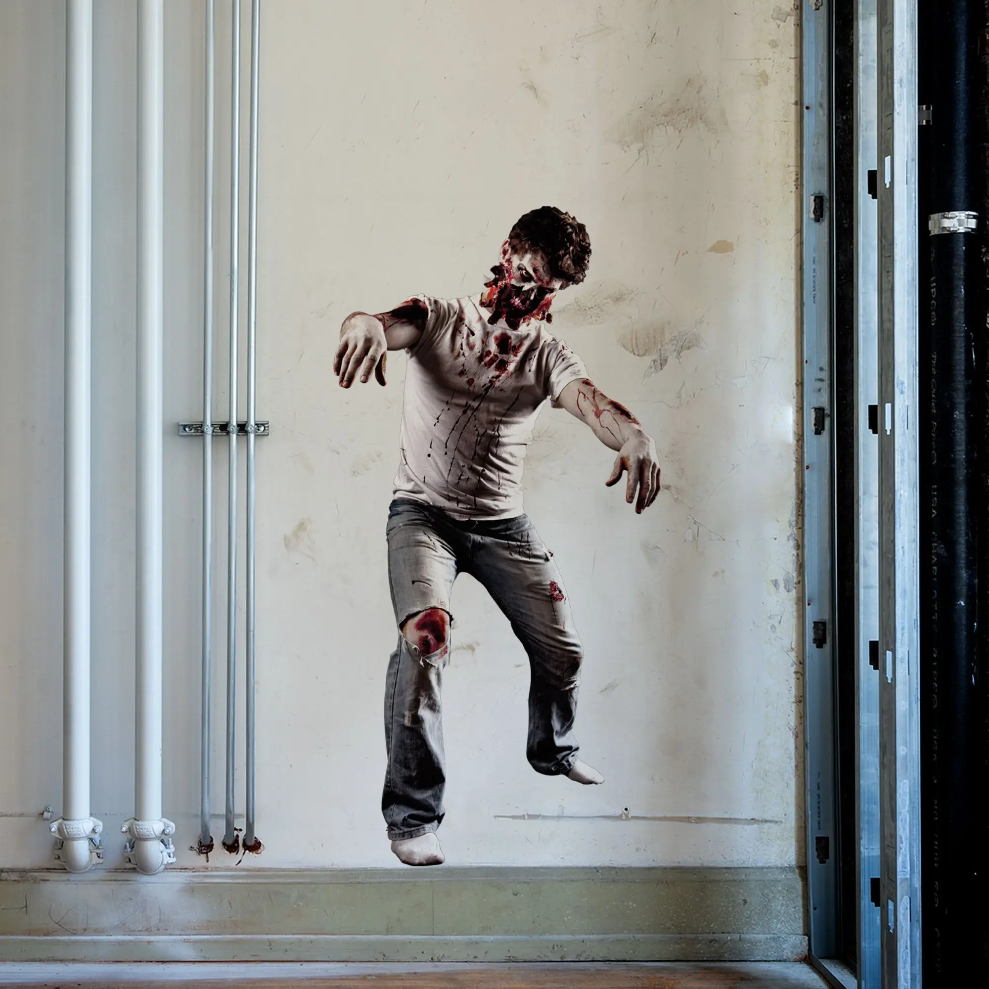 Zombie - Halloween Removable Wall Decal