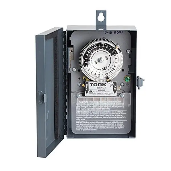 NSI Industries  24 Hour Time Switch, 40A 120 & 208-277V Outoor, Compact, 40A Capacity