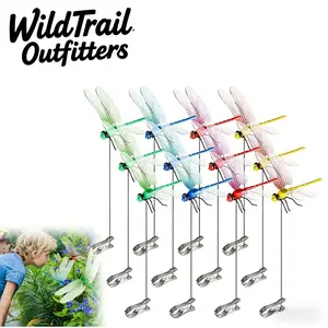 Mosquito Outdoor Kid-Friendly Bug Proof AccessorHiking Camping Play Butterfly Garden Decorative Clip Accessories, Baby Outfit Dragonfly Accessories, Suitable For Children To Play WiPortable Multi-Funusb-c fast split design winter wRFedora Playing Card Hat