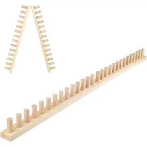 QWM Chunky Loom Looms Long Installation Free and Foldable Loom Large 38,48,60, 72,84,96 Inch (48inch)