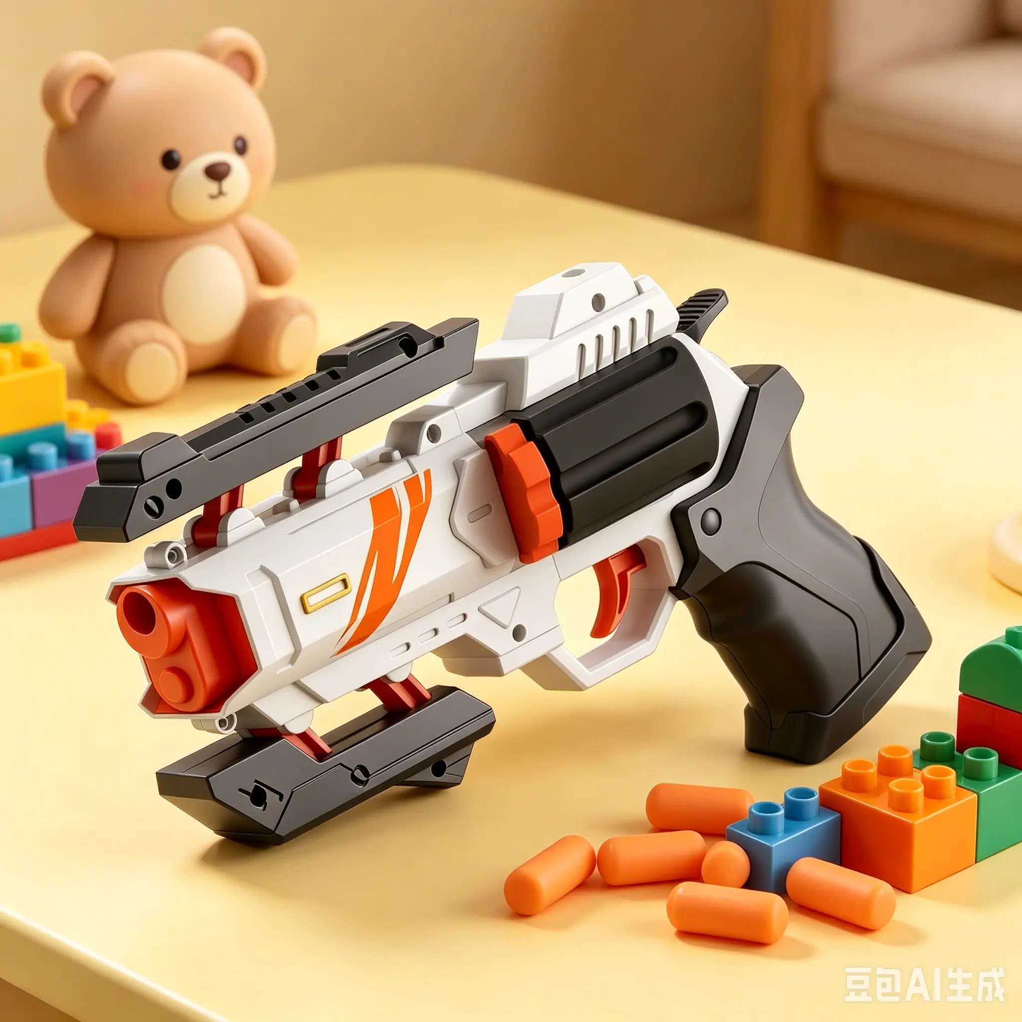 Foam Dart Toy Blaster Kit w/ Target & 48 EVA Soft Darts | Ideal Valentine Holiday Gift