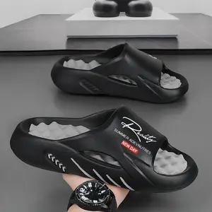Men's Massage Slippers, Dual-use for Home & Outdoor, Summer Casual Stress-relief Slippers