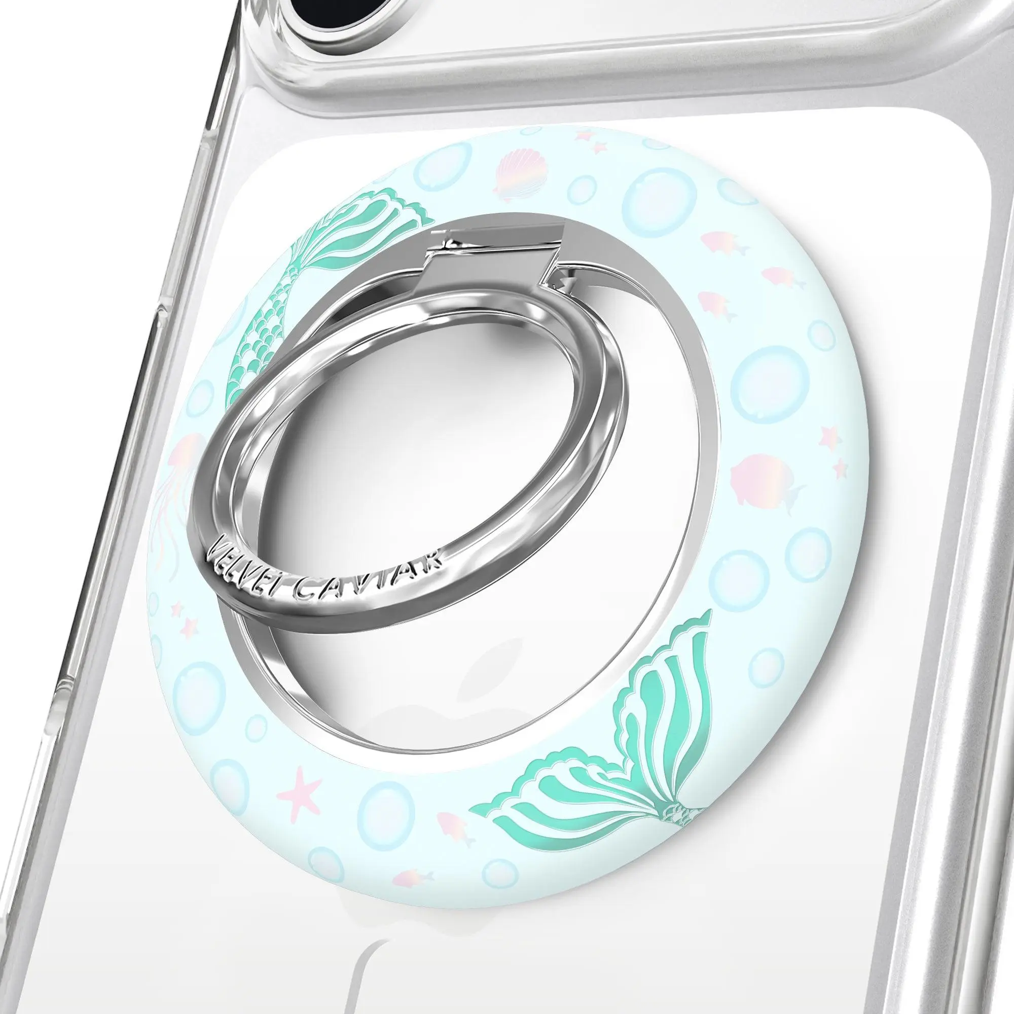 Mermaid Glitter Holo MagSafe Grip Ring
