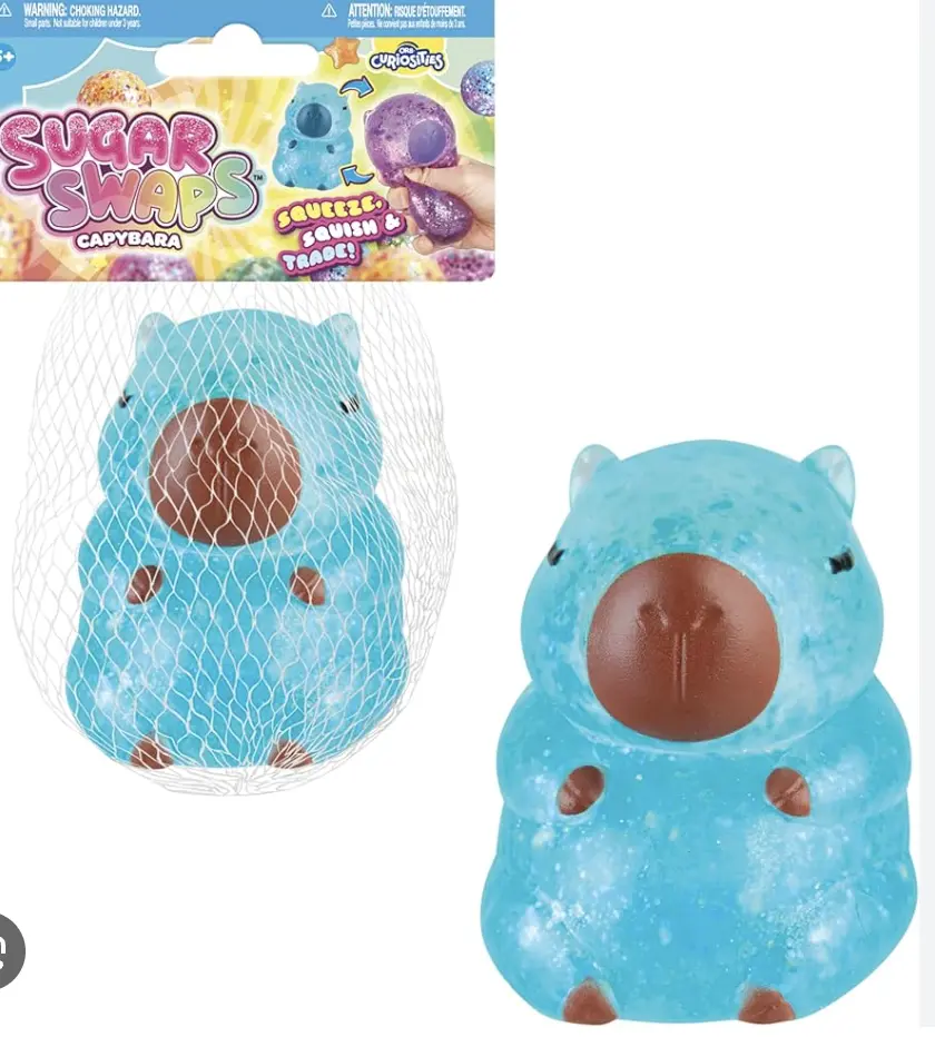 sugar swaps capybara squishy toy